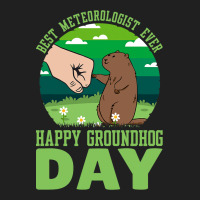 Funny Happy Groundhog Day Best Meteorologist Ever  Ladies Polo Shirt | Artistshot