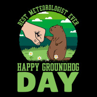 Funny Happy Groundhog Day Best Meteorologist Ever  Unisex Jogger | Artistshot