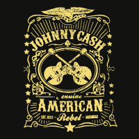 Johnny Cash American Rebel Scorecard Crop Tee | Artistshot