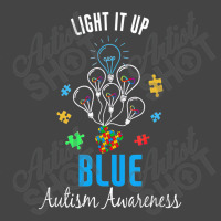 Autism Awareness Light It Up Blue Autism Awareness Basic T-shirt | Artistshot