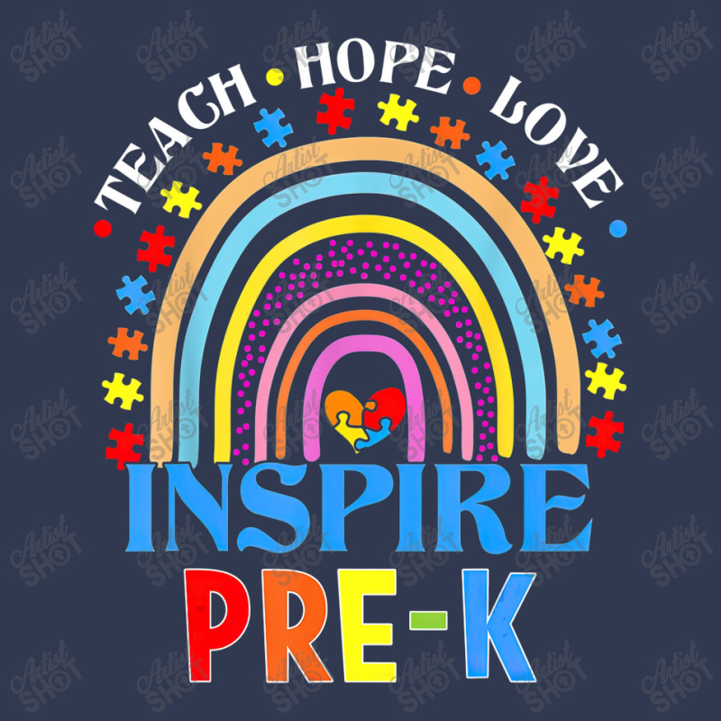 Teach Hope Love Inspire Pre Basic T-shirt by LeiThompson | Artistshot