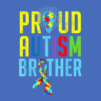 Proud Autism Brother Sibling Autism Awareness Basic T-shirt | Artistshot