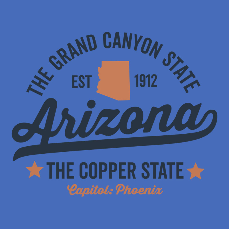 Arizona Vintage Sports Design Copper State Long Sleeve T Shirt Basic T-shirt | Artistshot