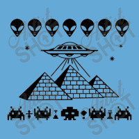 Pyramid T Shirt Ufo T Shirt Space Invaders T Shirt Area 51 Shirt Alien Basic T-shirt | Artistshot