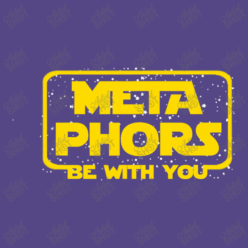 Metaphors Be With You Funny English Teacher Space Basic T-shirt by CUSER3146 | Artistshot