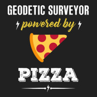 Geodetic Surveyor Powered By Pizza Funny Gift Basic Youth T-shirt | Artistshot