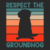 Funny Holiday Groundhog Day Respect The Groundhog Printed Hat | Artistshot