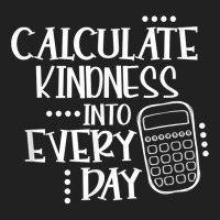 Calculate Kindness Into Everyday Proud Math Teacher Job T Shirt Basic Youth T-shirt | Artistshot