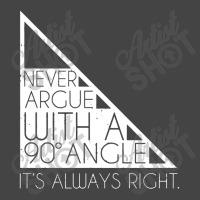 Never Argue With 90 Degree Angle Always Right Basic Youth T-shirt | Artistshot