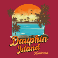 Dauphin Island Alabama Beach Summer Vacation Palm Sunset Pullover Hood Basic Youth T-shirt | Artistshot