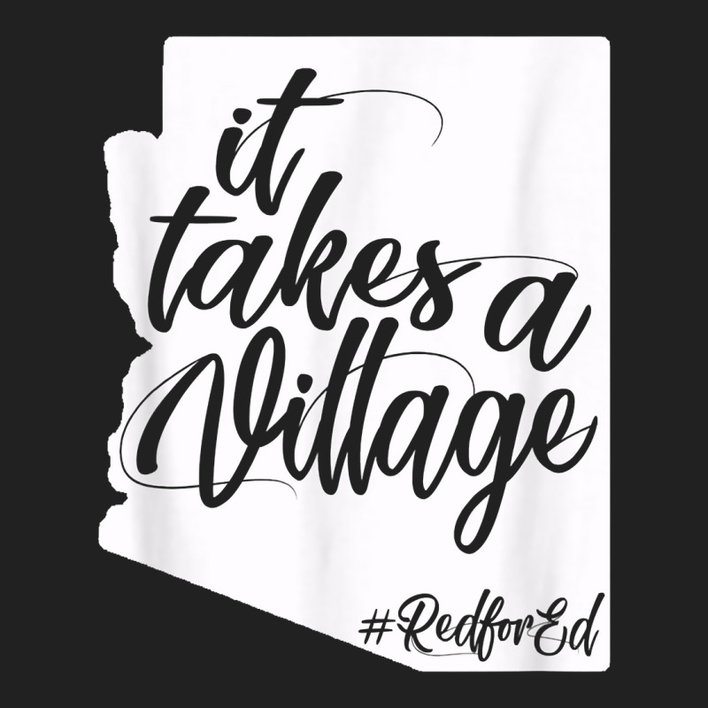 It Takes Village State Teachers Union Protest Redfored Shirt Basic Youth T-shirt | Artistshot