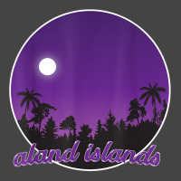 Aland Islands By Night With Palms T Shirt Basic Youth T-shirt | Artistshot