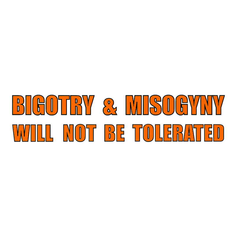 No Bigotry Or Misogyny Premium T Shirt Raglan Crop Top by cm-arts | Artistshot