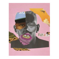 Tyler The Creator, Album Collage, Tyler, The Creator, Tyler Gregory Ok Raglan Crop Top | Artistshot