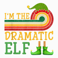 I'm The Dramatic Elf Matching Group Christmas Party Pajama Raglan Crop Top | Artistshot