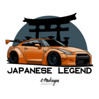 Gtr. Japanese Legend (orange) Raglan Crop Top | Artistshot