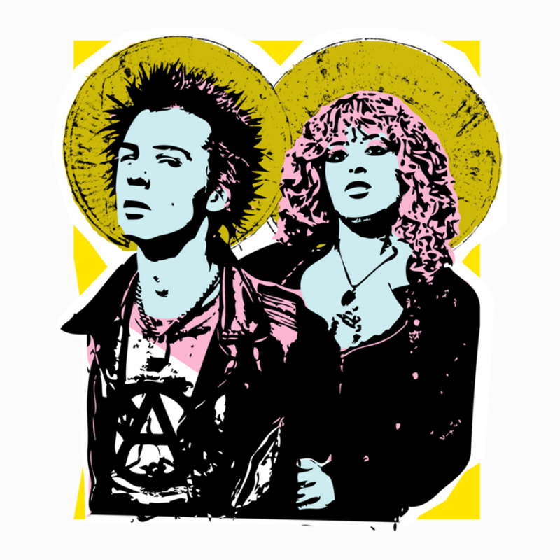 Sid And Nancy Raglan Crop Top by cm-arts | Artistshot