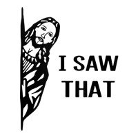 I Saw That Jesus Christian Raglan Crop Top | Artistshot