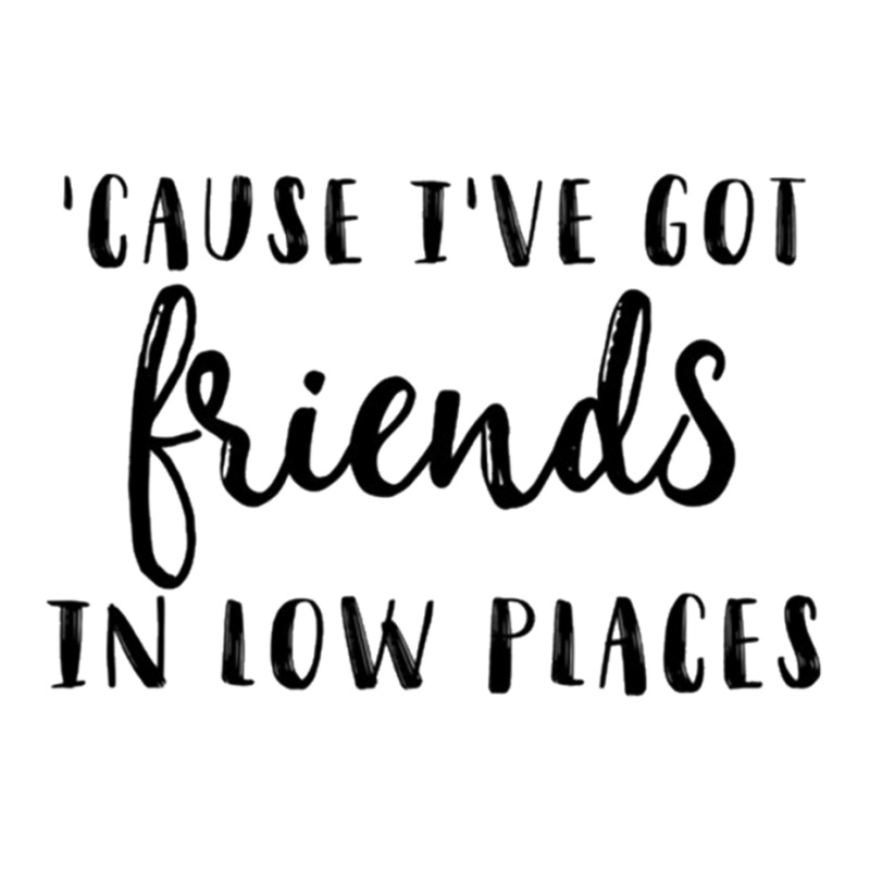 Friends In Low Places Raglan Crop Top by ERNIEHERNANDEZ | Artistshot