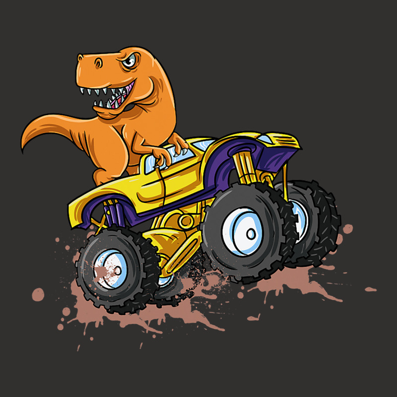 Dinosuar Monster Truck Trex Champion Hoodie by JanChao | Artistshot