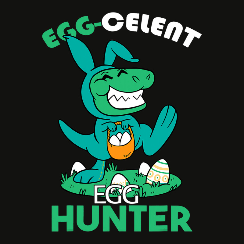 Egg Celent Egghunter Trex Dinosaur Easter Scorecard Crop Tee | Artistshot