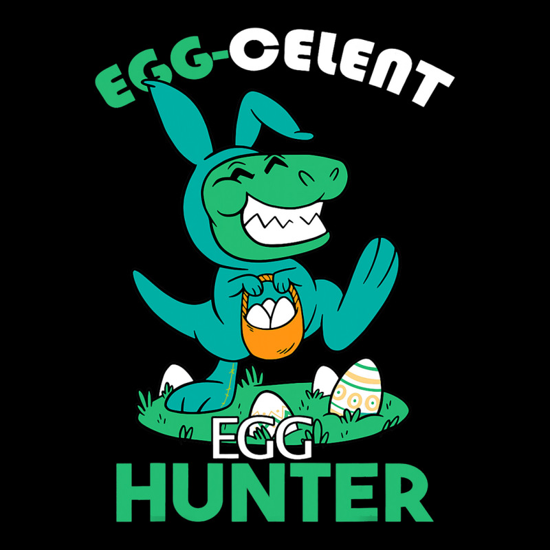 Egg Celent Egghunter Trex Dinosaur Easter Cropped Sweater | Artistshot