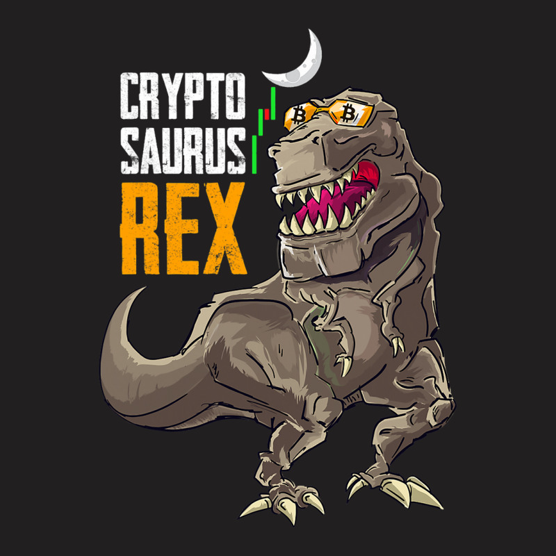 Cryptosaurus Rex Funny Bitcoin Dinosaur Btc Crypto T-shirt | Artistshot