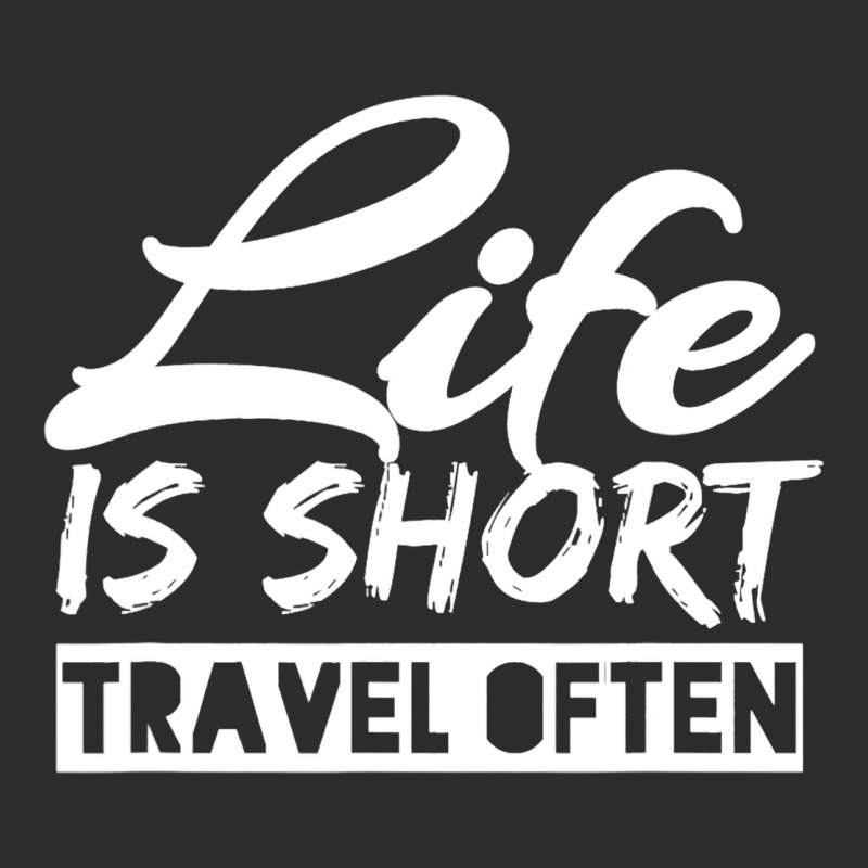 Fun Life Is Short Travel Often Awesome Traveling Exclusive T-shirt | Artistshot