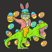 Cat Easter Bunny Riding Dino Trex Egg Hunt Dinosau Champion Hoodie | Artistshot