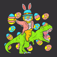 Cat Easter Bunny Riding Dino Trex Egg Hunt Dinosau Vintage Hoodie And Short Set | Artistshot