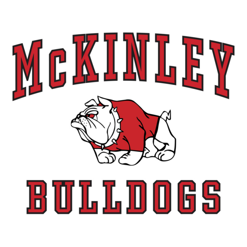 Canton Mckinley High School Bulldogs sweatshirt c1 Raglan Crop Top | Artistshot