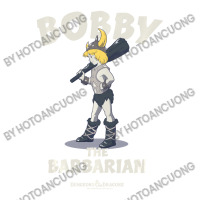 Dungeons & Dragons Bobby The Barbarian Portrait Raglan Crop Top | Artistshot