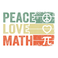 Peace Love Math Vintage Math Nerd Retro Math Teacher Raglan Crop Top | Artistshot