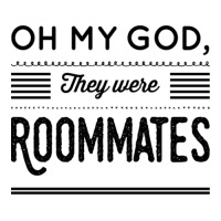 Oh My God, They Were Roommates Raglan Crop Top | Artistshot