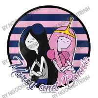 Womens Cn Adventure Time Marcy And Bonnie Striped Portrait Raglan Crop Top | Artistshot