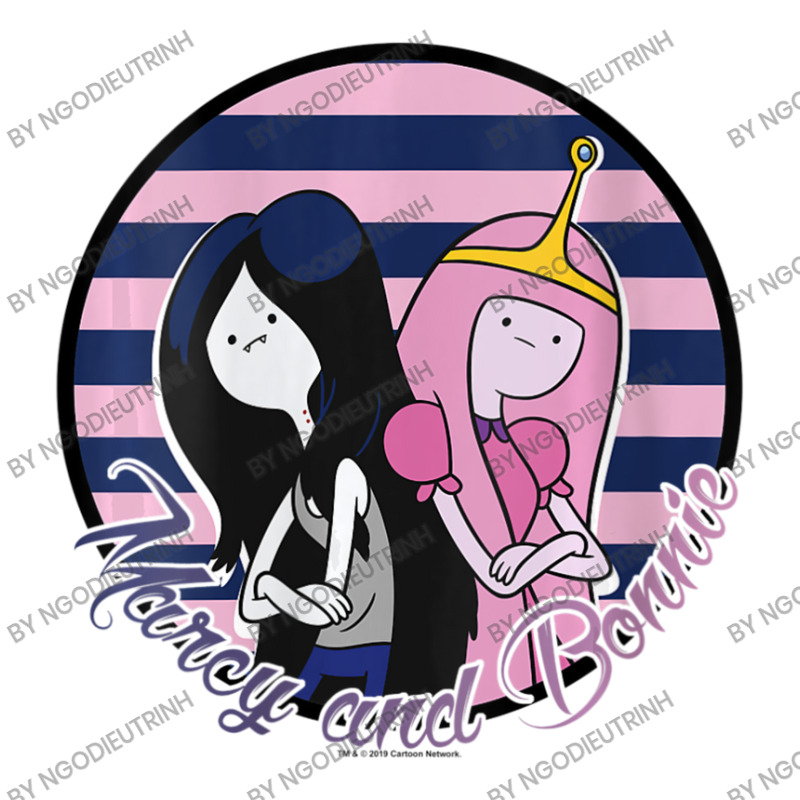 Womens Cn Adventure Time Marcy And Bonnie Striped Portrait Raglan Crop Top by ngodieutrinh | Artistshot