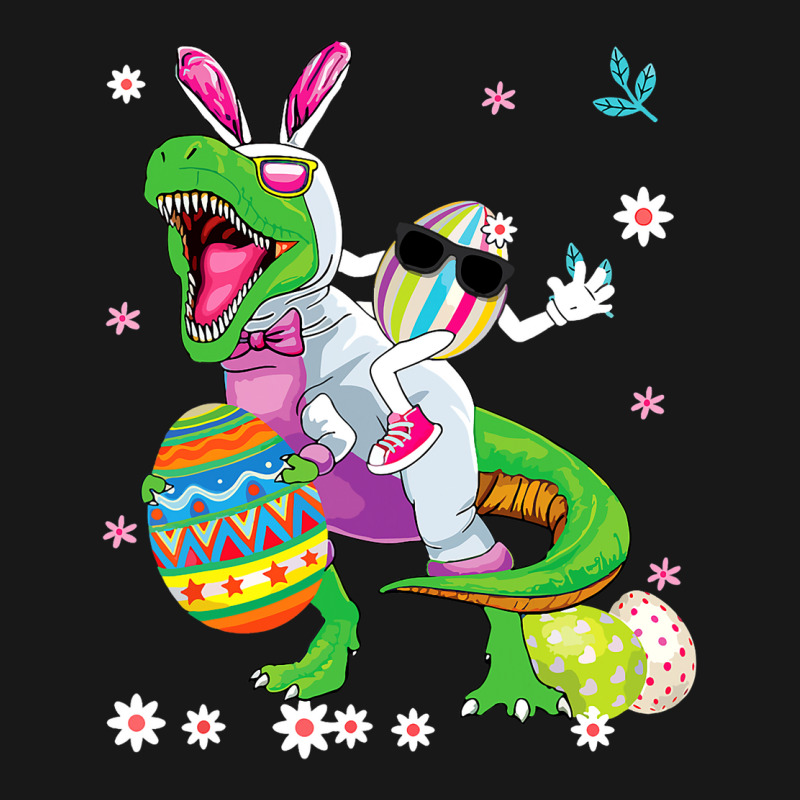 Easter Dinosaur Bunny Ears Easter Basket Stuffers  Flannel Shirt | Artistshot