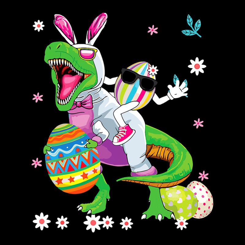 Easter Dinosaur Bunny Ears Easter Basket Stuffers  Pocket T-shirt | Artistshot