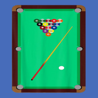 Pool Table T Shirt Billiards 8 Ball Cue Snooker Graphic Tee Basic T-shirt | Artistshot