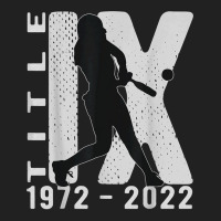 Title Ix 50th Anniversary Us Education Amendments Softball T Shirt Basic T-shirt | Artistshot