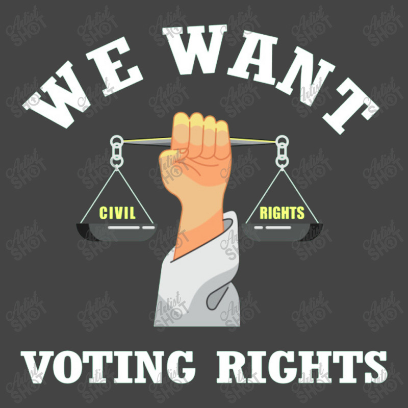 We Want Voting Rights Basic T-shirt | Artistshot