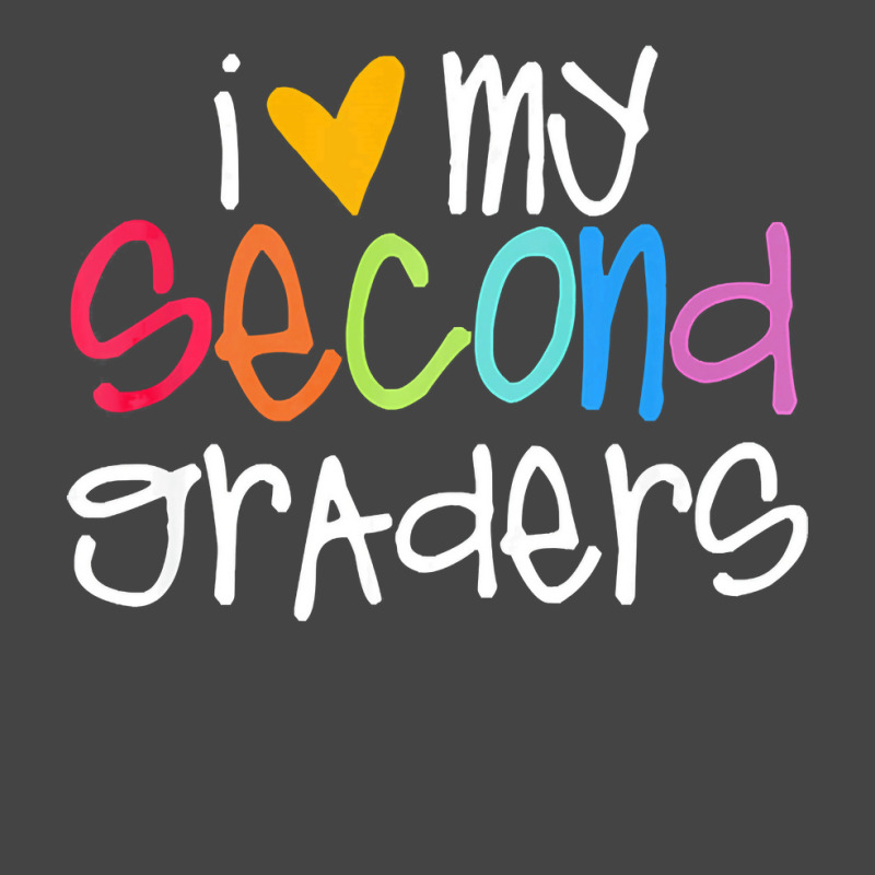 2nd Grade Teacher Shirts I Love My Second Graders Basic T-shirt | Artistshot