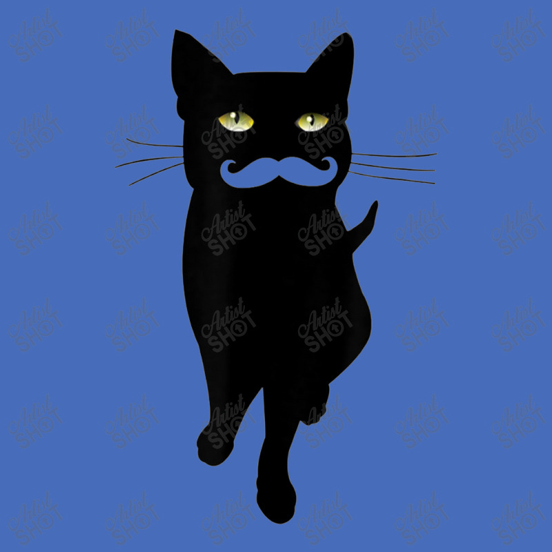 Moustache Cat Basic T-shirt | Artistshot