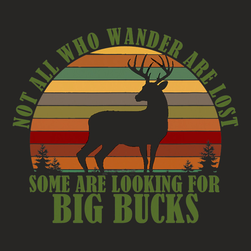 Funny Adventure Traveling Looking For Big Bucks Hu Ladies Fitted T-Shirt by RenaHetrick | Artistshot