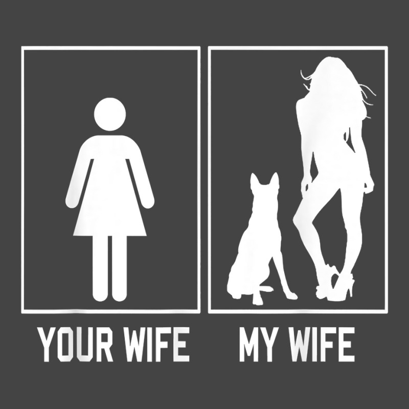 Your Wife My Wife Belgian Malinois Funny Stuff For Husband T Shirt Basic T-shirt by webberoliveria | Artistshot