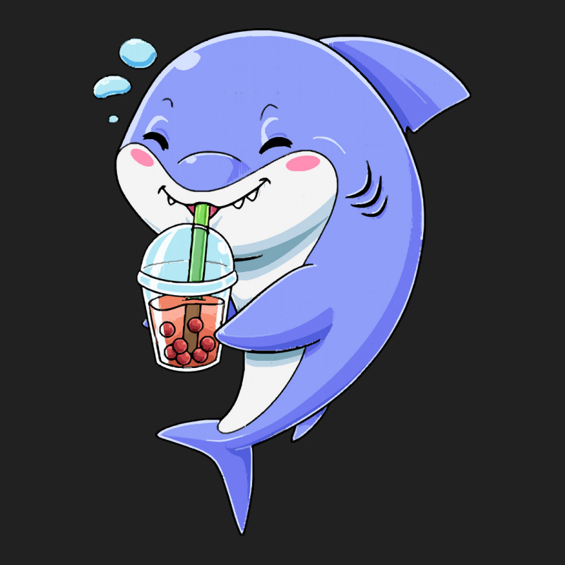 Shark Bubble Tea T  Shirt Shark Bubble Tea Sea Boba Milk Tea Chinese A Basic T-shirt by sengeryasmin | Artistshot