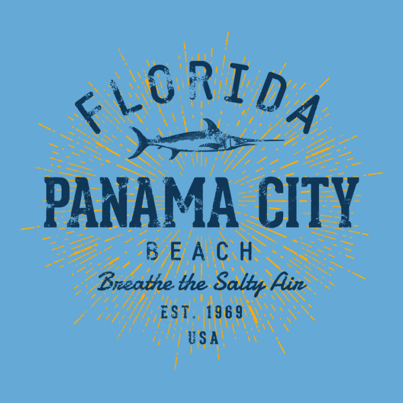 Vintage Panama City Beach Sweatshirt Basic T-shirt by Gondran | Artistshot