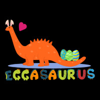 Dinosaur Easter Brontosaurus Eggs Bunny Ears Eggas Adjustable Cap | Artistshot