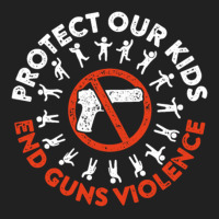 Protect Our Kids End Guns Violence Basic T-shirt | Artistshot