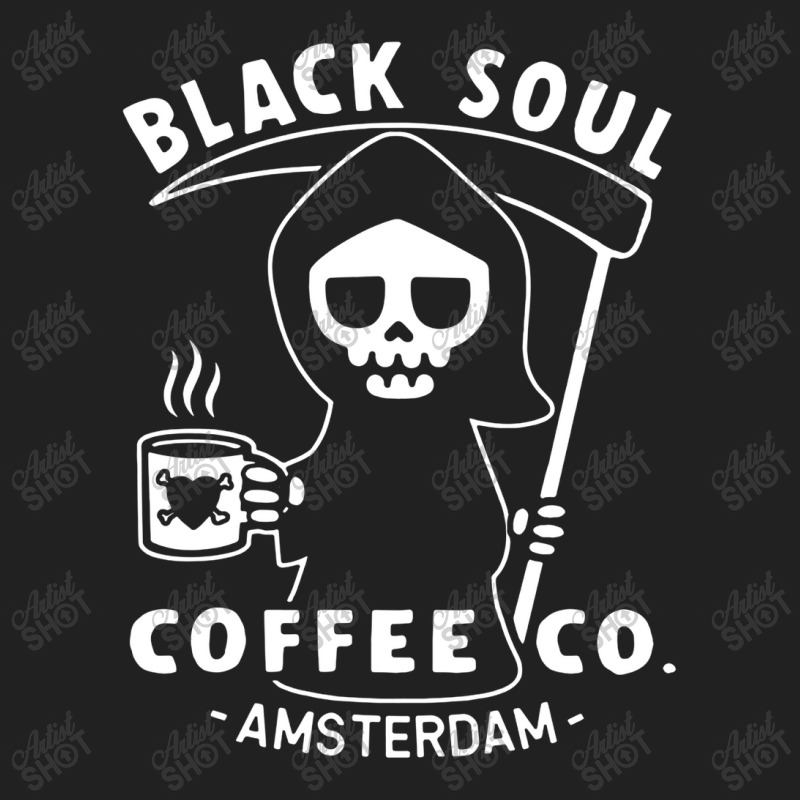 Amsterdam Black Soul Cafe Basic T-shirt by trasheatercomicsart | Artistshot